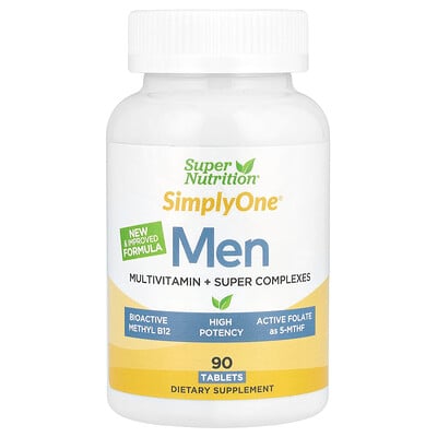 Simplyone®, Men’s Multivitamin + Super Complexes