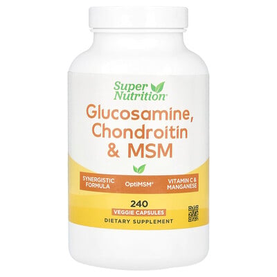 Glucosamine, Chondroitin, & Msm, 240 Veggie Capsules