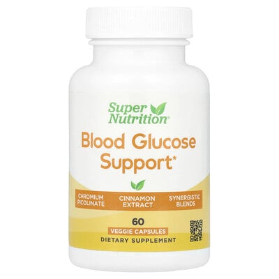 Blood Glucose Support, 60 Veggie Capsules