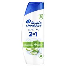 Shampoing Antipelliculaire 2en1 Pour Tous Types De Cheveux Aloe Vera Sensitive
