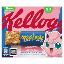 Barres Céréales Pokémon Fraise Et Chocolat Blanc