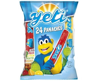 Glaces À L'eau Assortiment Tubes