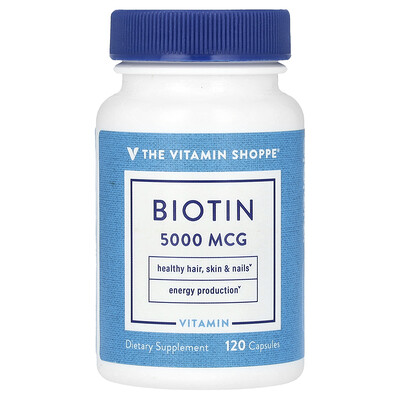 Biotin, 5,000 Mcg