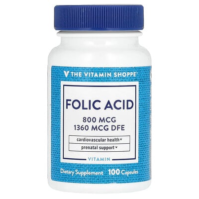 Folic Acid, 800 Mcg