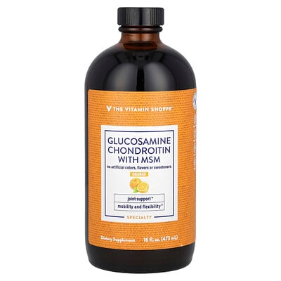 Glucosamine Chondroitin With Msm, Orange