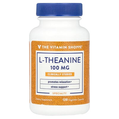 L-theanine, 120 Vegetable Capsules