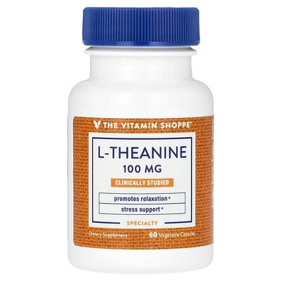 L-theanine, 60 Vegetable Capsules