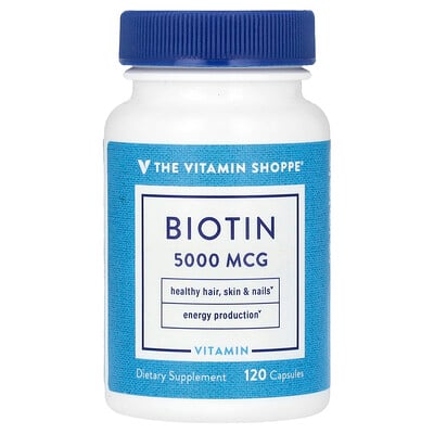 Biotin, 5,000 Mcg
