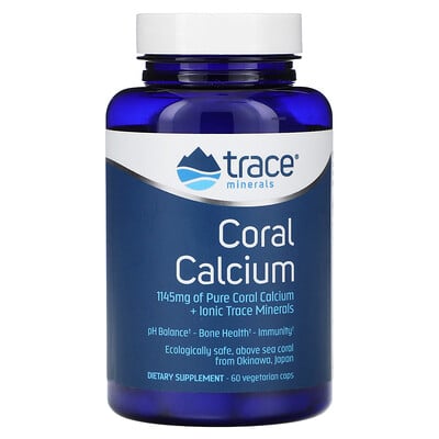 Coral Calcium + Iconic  Minerals, 60 Vegetarian Caps