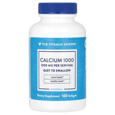 Calcium 1000, 100 Softgels