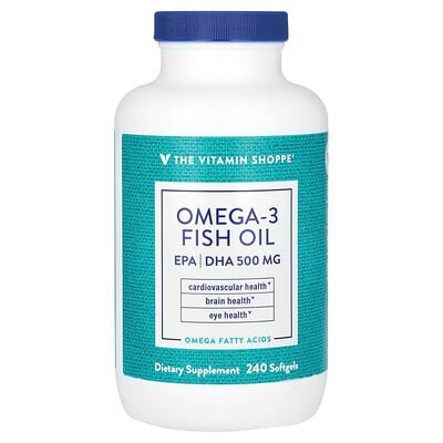 Omega-3 Fish Oil, 240 Softgels