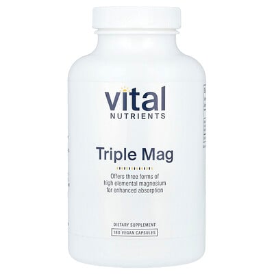 Triple Mag , 180 Vegan Capsules
