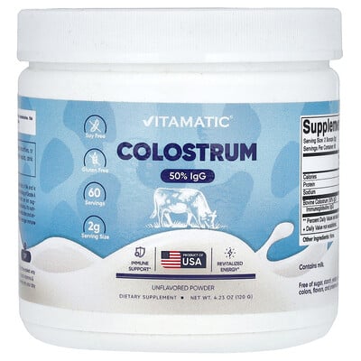 Colostrum, Unflavored