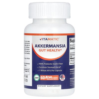 Akkermansia, 1 Billion Afu, 60 Drcaps