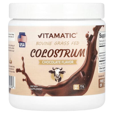 Bovine Grass Fed Colostrum, Chocolate