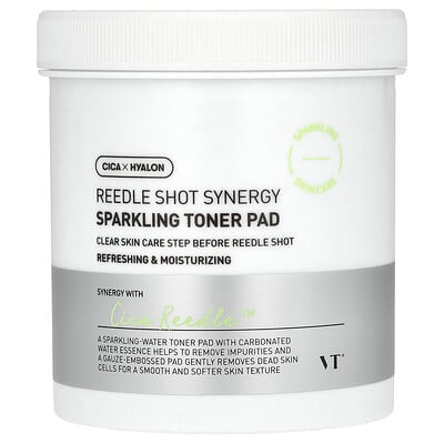 Reedle Shot Synergy, Sparkling Toner Pad, 80 Pads