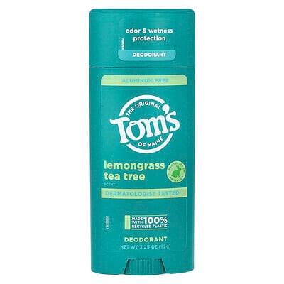 Aluminum Free Deodorant, Lemongrass Tea Tree