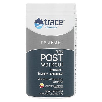 Tm Sport, Clean Post Workout, Strawberry Lemonade, 1.01 Lbs