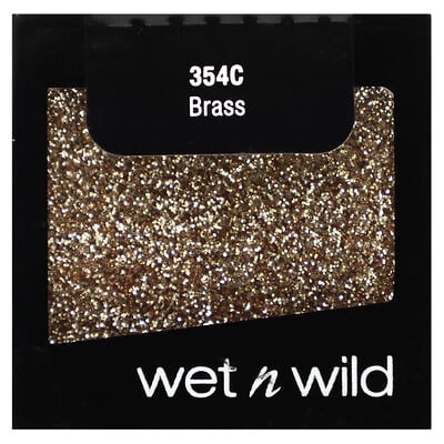 Glitter Single, 354c Brass