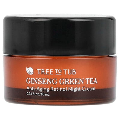 Ginseng Green Tea, Anti-aging Retinol Night Cream