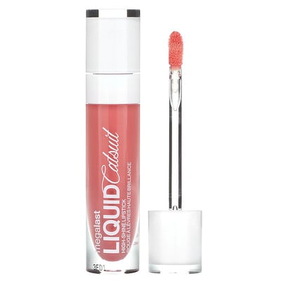 Megalast, Liquid Catsuit, High-shine Lipstick, 941b Peach Stole My Look