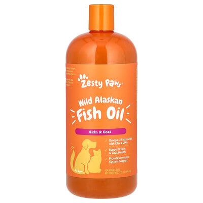 Wild Alaskan Fish Oil, For Dogs & Cats, All Ages