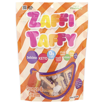 Zaffi Taffy, Orange & Cream