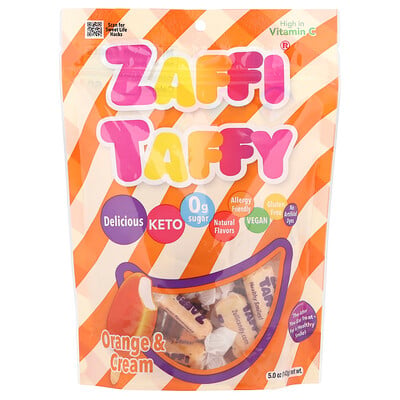 Zaffi Taffy, Orange & Cream