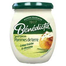 Sauce Spéciale Pommes De Terre Crème Fraîche Et Ciboulette
