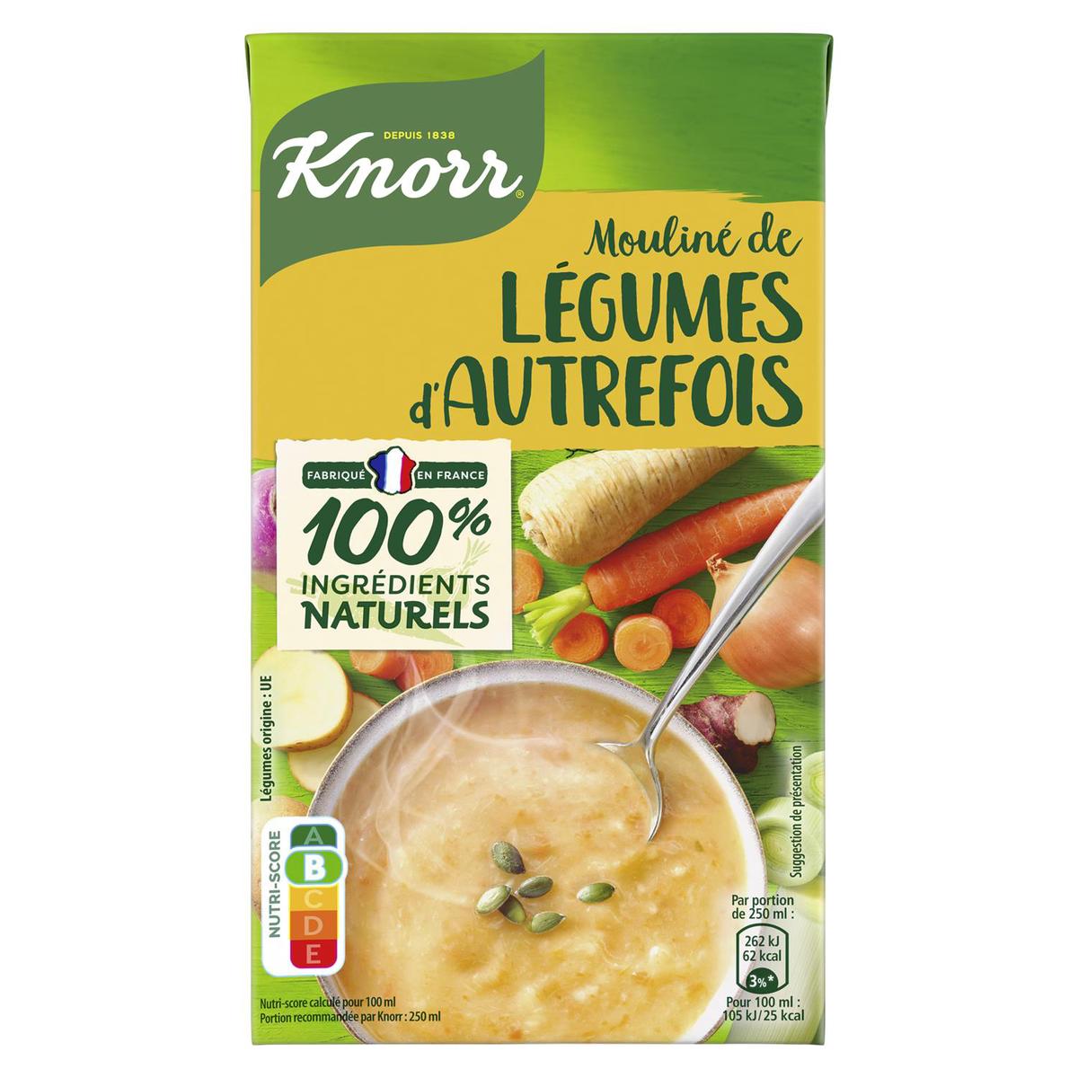 Soupe Mouliné Carotte Pomme De Terre Panais Knorr X La Potagère