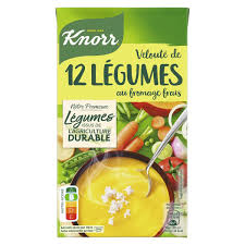 Velouté 12 Légumes Au Fromage Frais Knorr X La Potagère