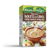 Velouté Champignons Bolets Cèpes Knorr X La Potagère