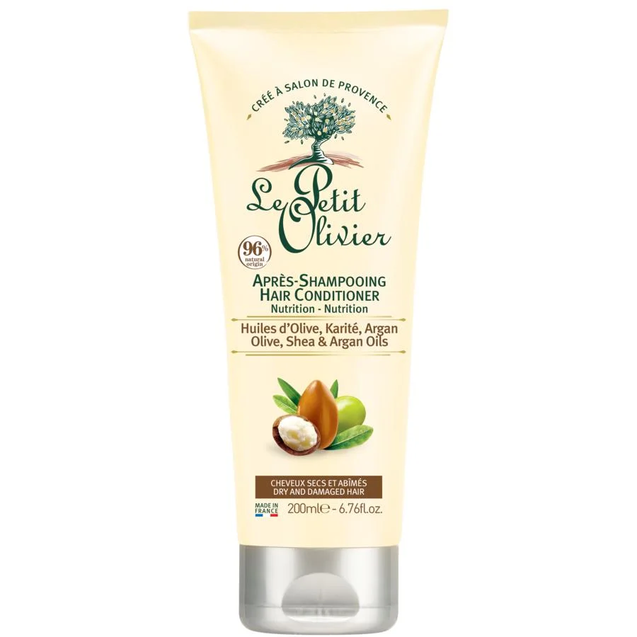 Après-shampoing Nourrissant Pour Cheveux Secs Huile D'olive Karité Et Argan