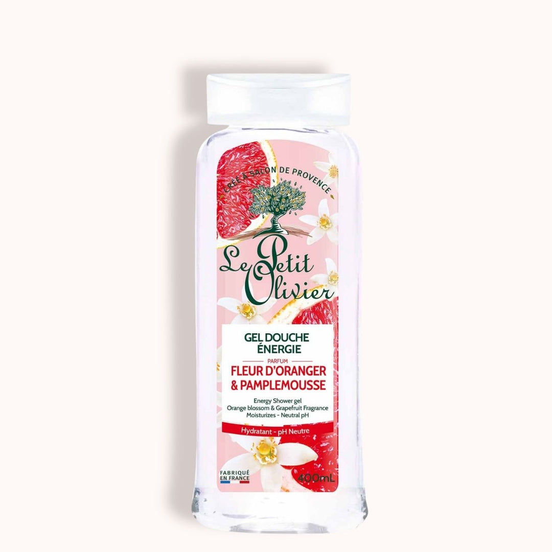 Gel Douche Énergie Hydratant Ph Neutre Fleur D'oranger Pamplemousse