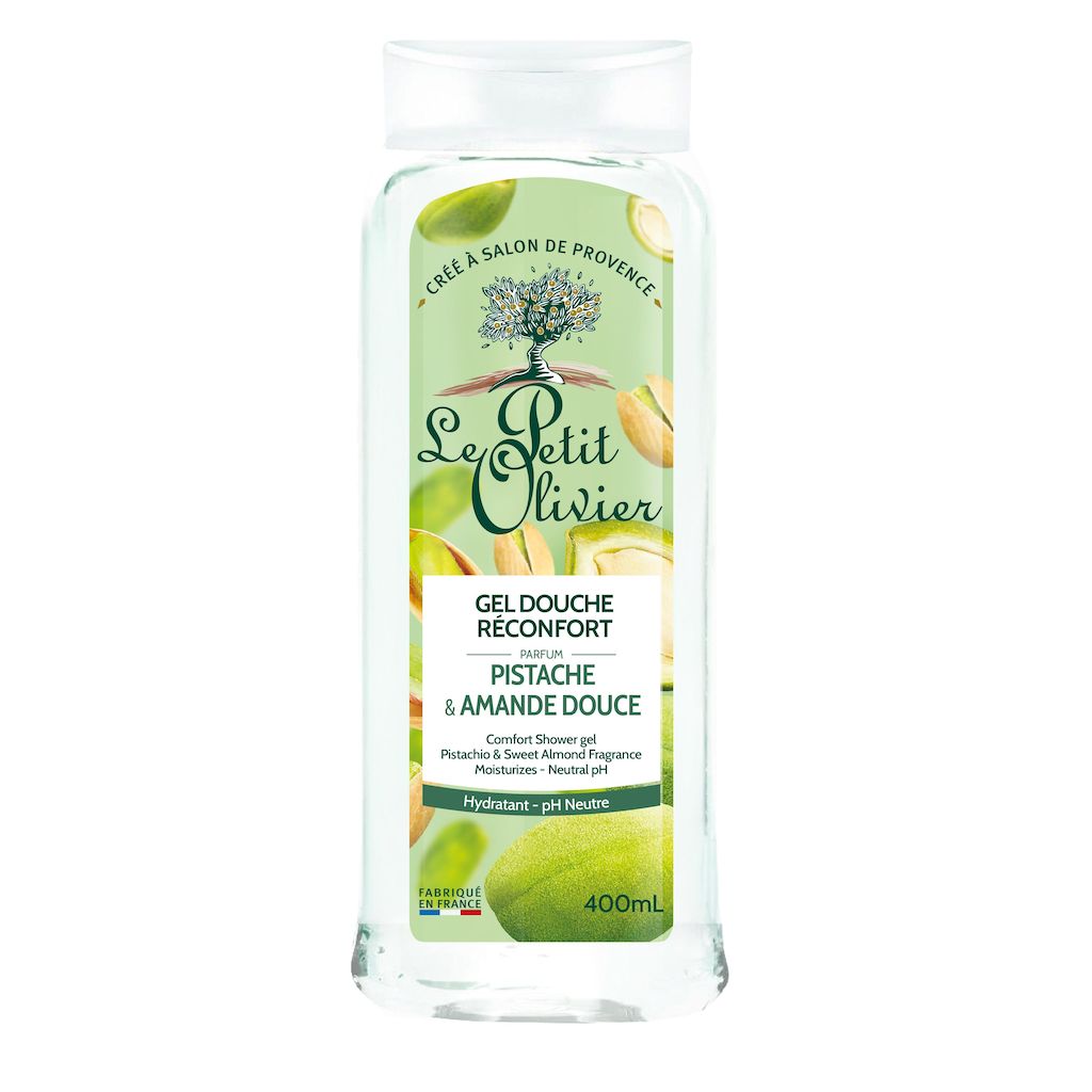 Gel Douche Réconfort Hydratant Ph Neutre Pistache Amande Douce