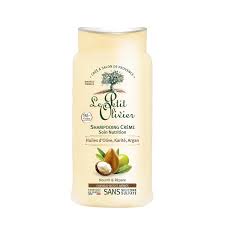 Shampoing Crème Soin Nutrition Pour Cheveux Secs Et Abîmés Huiles D'olive Karité Argan