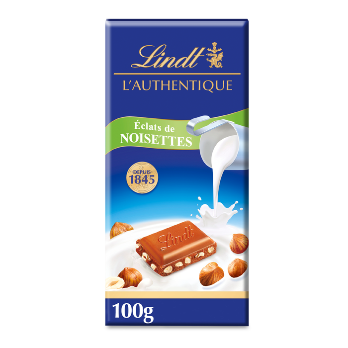 Tablette De Chocolat L'authentique Lait Noisettes