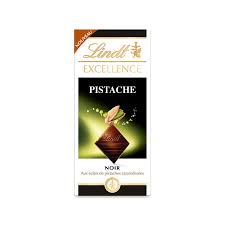 Tablette De Chocolat Noir Excellence Éclats De Pistaches Caramélisées
