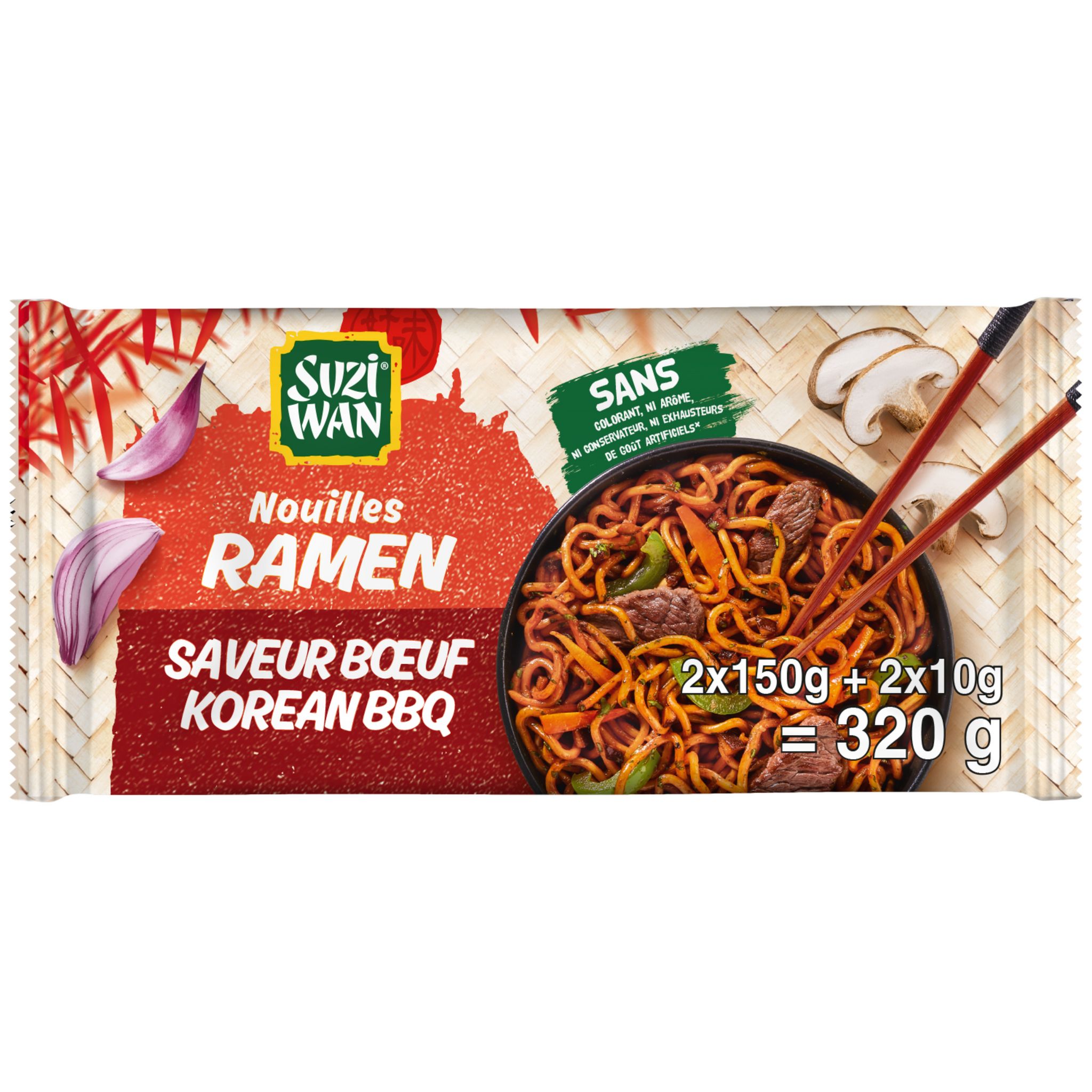 Nouilles Ramen Saveur Bœuf Coréen