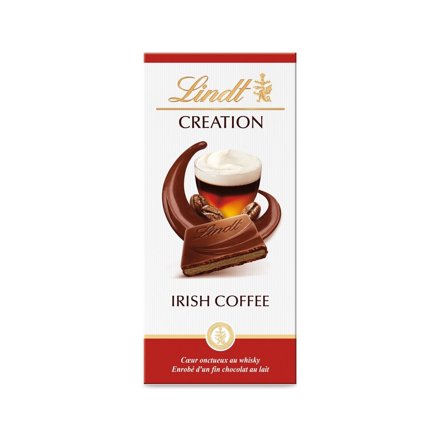 Tablette De Chocolat Lait Création Irish Coffee