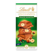 Tablette De Chocolat Lait Les Grandes Praliné Noisettes