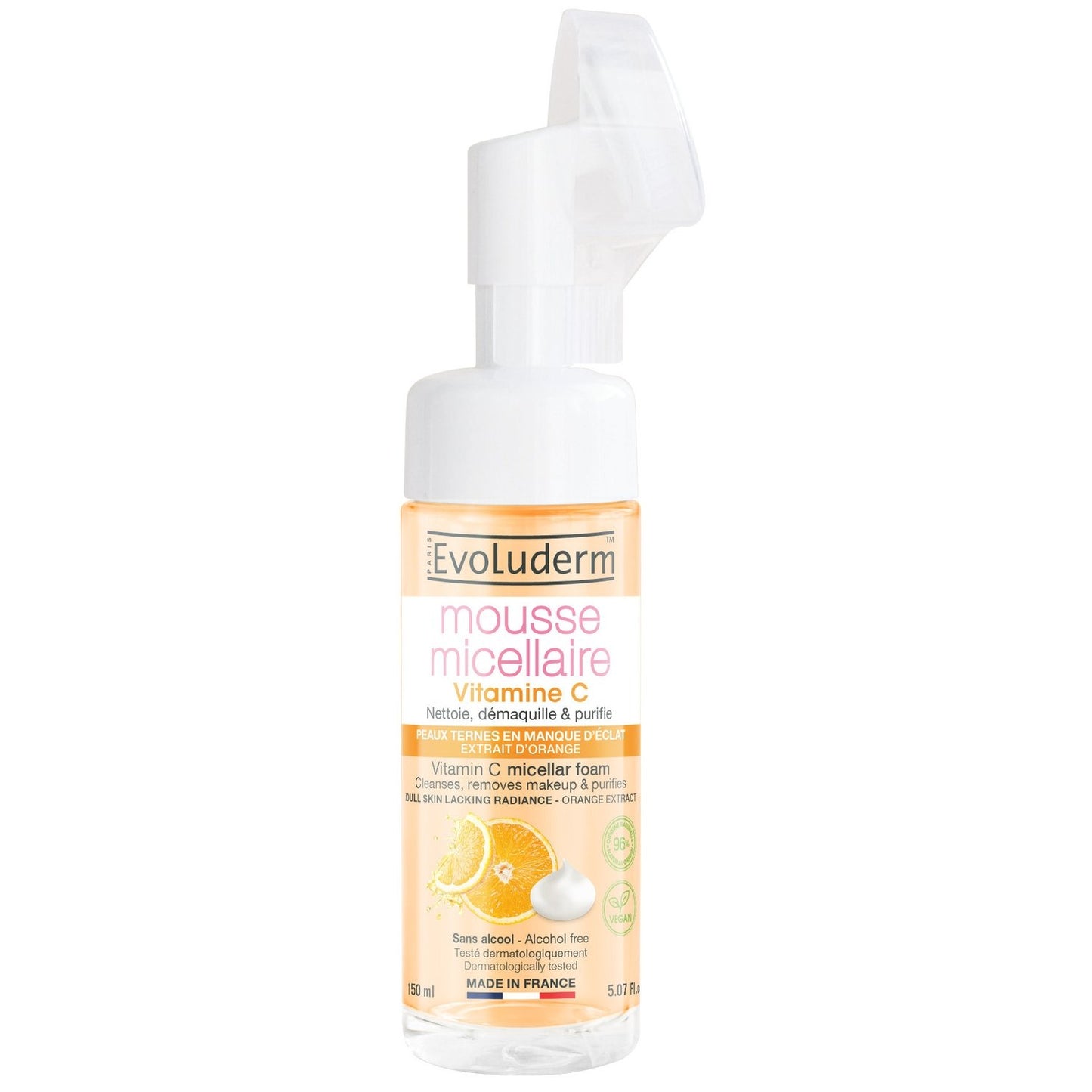 Mousse Micellaire Nettoie Démaquille Purifie Vitamine C