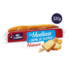 Gâteau Le Moelleux Nature -30% De Sucres