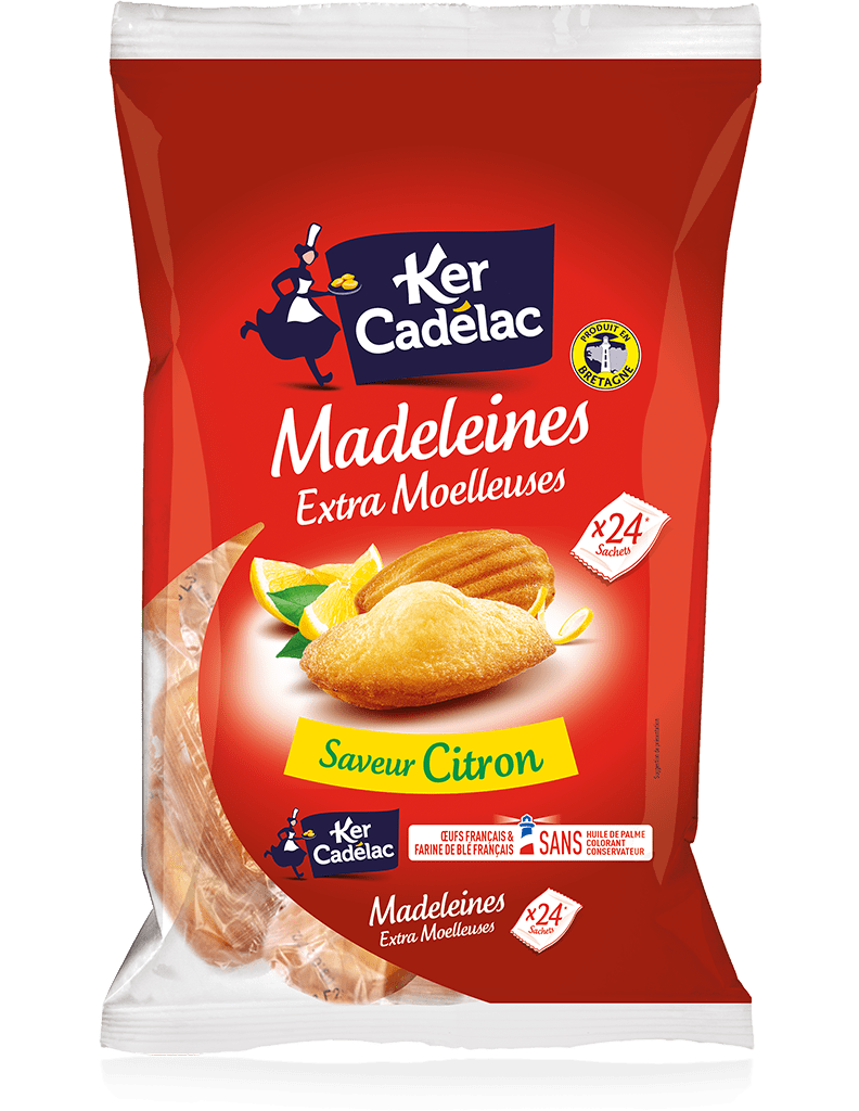 Madeleine Citron Extra Moelleuse