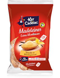 Madeleine Vanille De Madagascar Extra Moelleuse