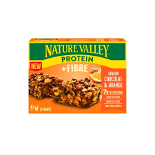 Barre Protein Fibre Saveur Chocolat Orange