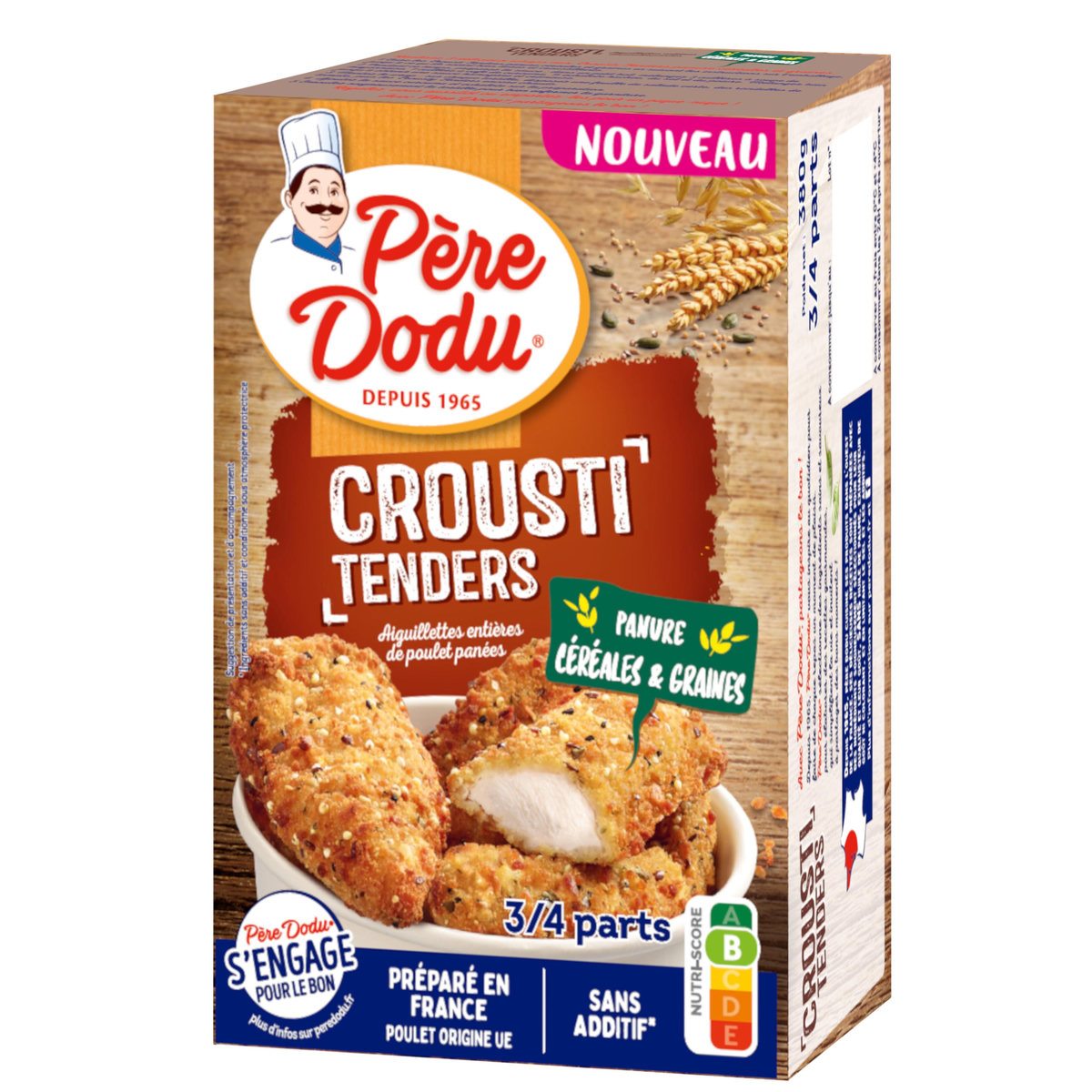 Aiguillettes De Poulet Panées Panure Céréales Et Graines