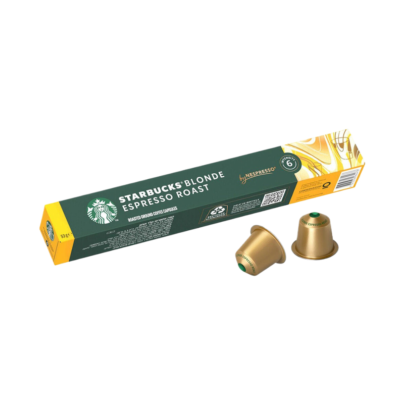Café Capsules Blonde Espresso Roast Intensité 6 Compatible Nespresso