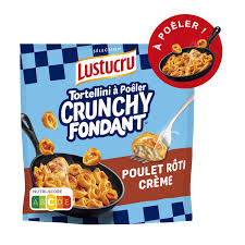 Pâtes Fraîches Crunchy Fondant Poulet Rôti Crème