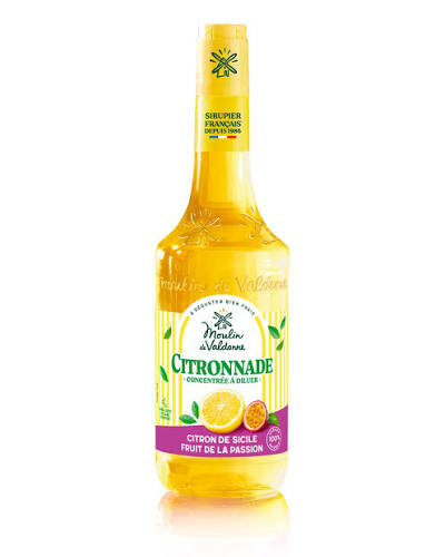 Citronnade Concentrée Au Citron De Sicile Et Au Fruit De La Passion